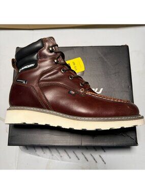SUREWAY 6" Men’s Moc Toe Work Boots Heavy Duty Size 13 NEW